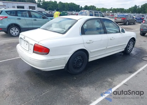 2005 Hyundai Sonata Gl из США, поврежденный, VIN KMHWF25S15A155488